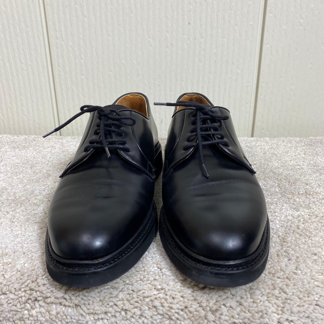 美品 Berwick 4406 プレーントゥ コーティングレザー