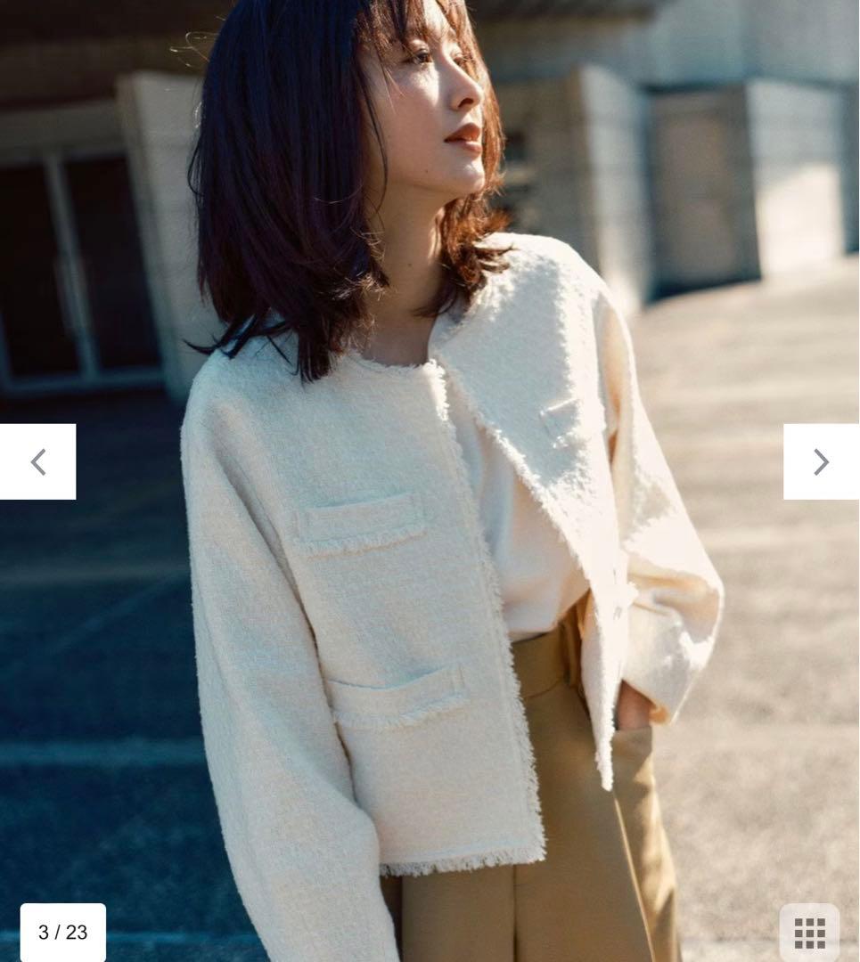 お値下げ中【VERYコラボ 】23区ファンシーツイード ジャケット