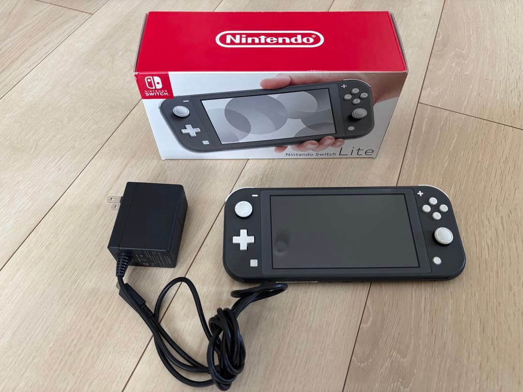 Nintendo Switch Lite グレー ACアダプター付き