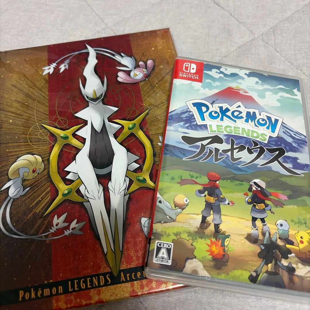 Pokémon Legends アルセウス　プロモカードArtBook付き