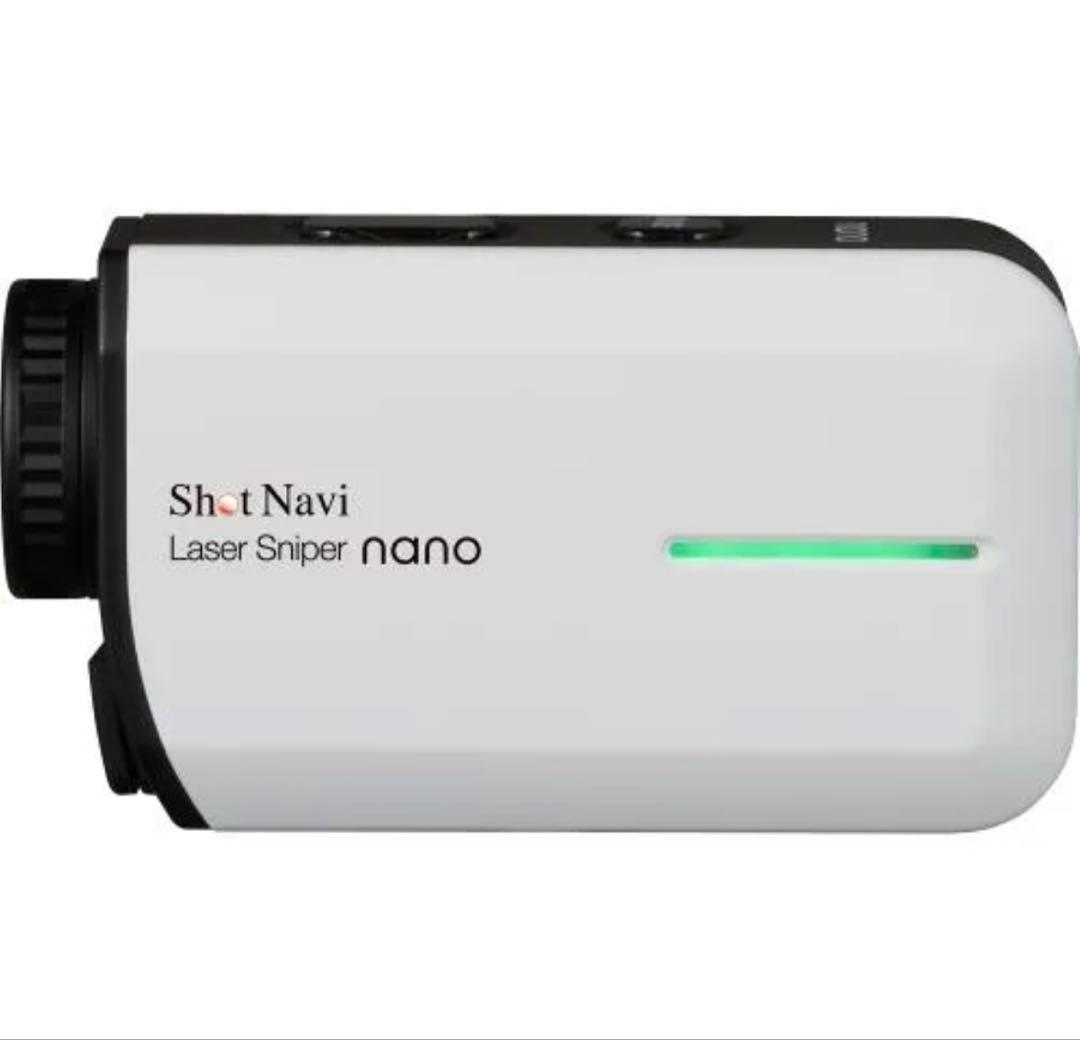 【新品未使用】ショットナビ Laser Sniper nano White