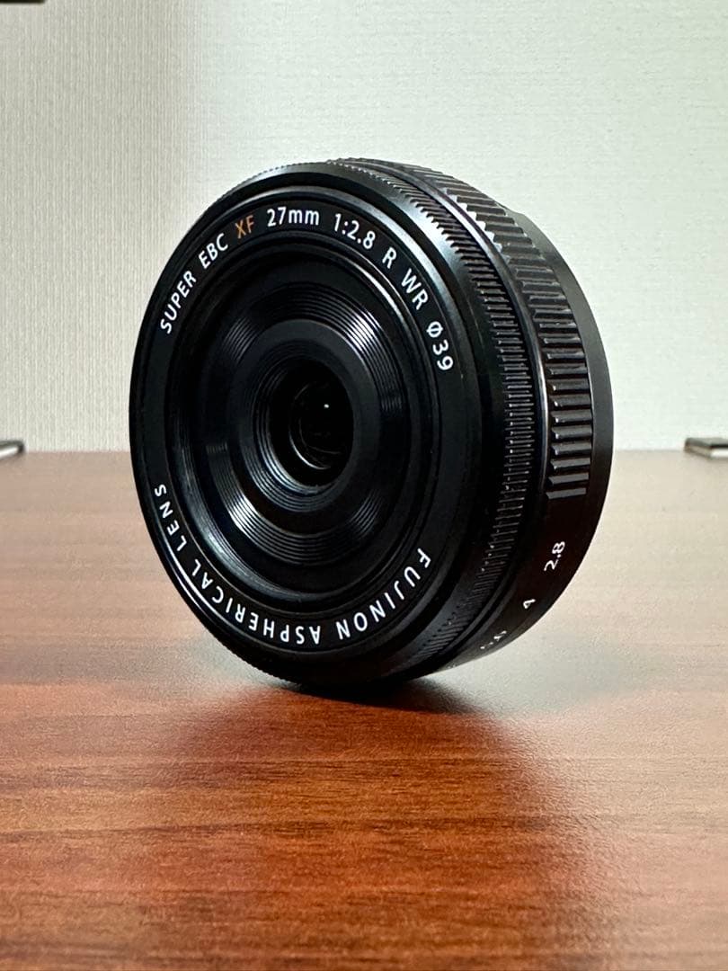 FUJIFILM XF27mmF2.8 R WR + ブラックミストフィルター