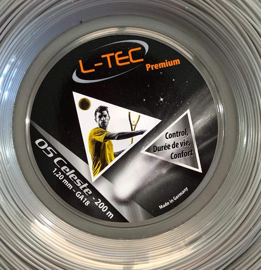 テニスガットの大革命！！L-Tecセレストシルバー1.20mm 200mロール