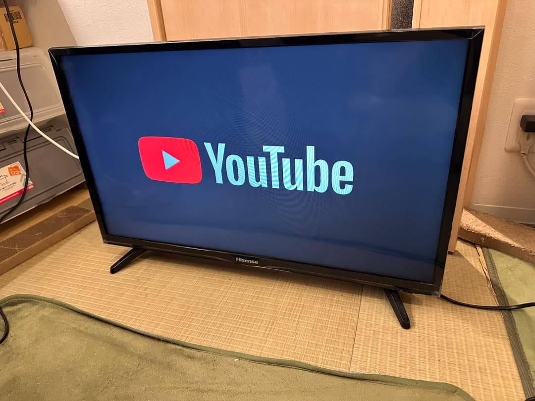 Hisense　ハイセンス　32型 テレビ　32BK1　YouTube可　極美品