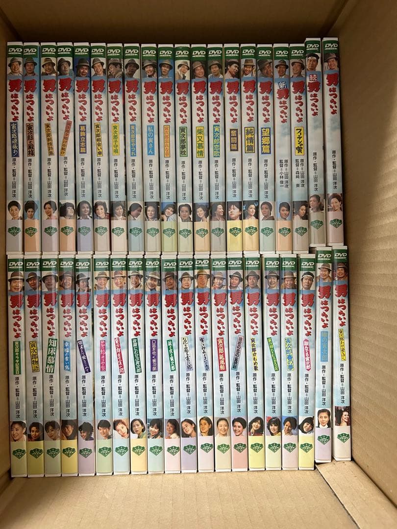男はつらいよ　1〜40巻　セル版　DVD まとめ売り