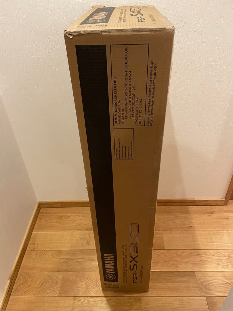 新品　YAMAHA PSR-SX600 デジタルキーボード