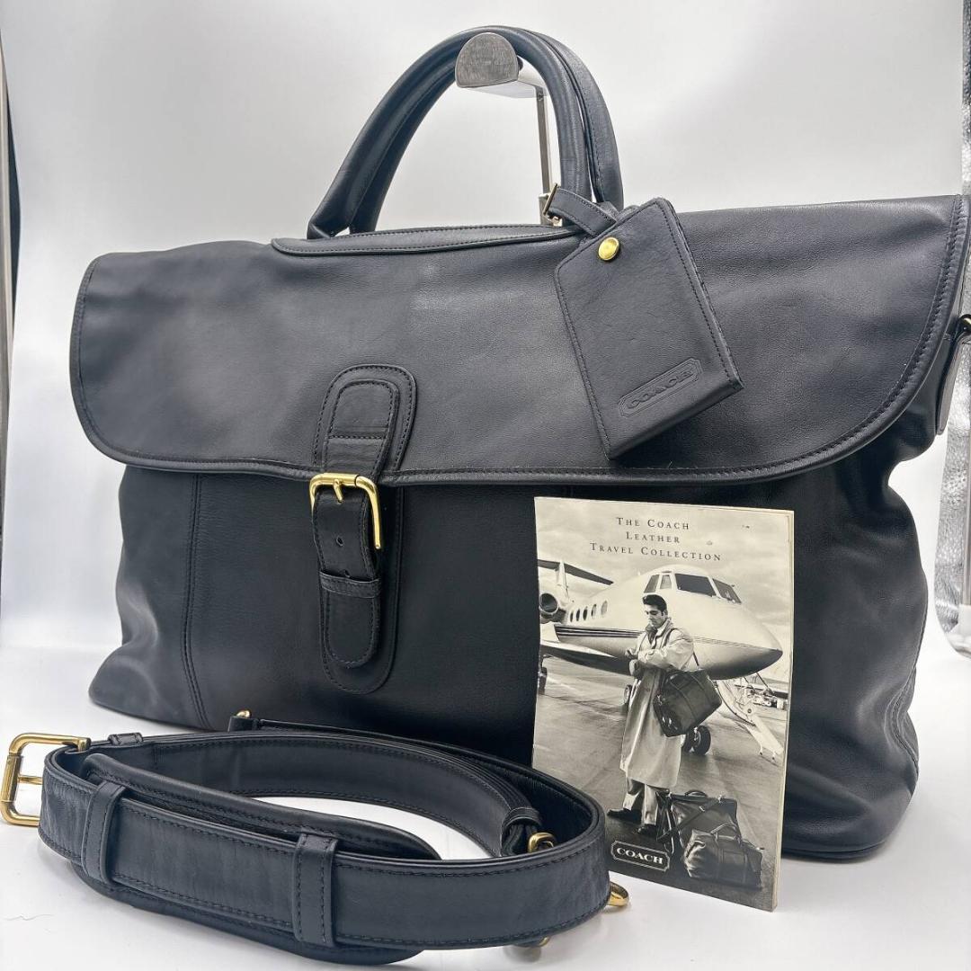 未使用✨コーチ オールドコーチ ボストンバッグ 2way グラブタンレザー