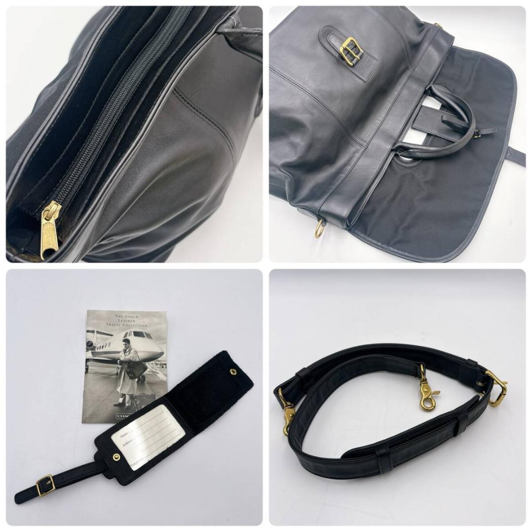未使用✨コーチ オールドコーチ ボストンバッグ 2way グラブタンレザー