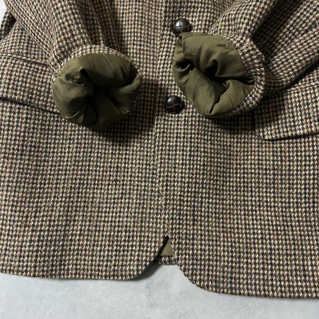 美品 Dunn&Co ハリスツイード テーラード ジャケット 英国製 チェック