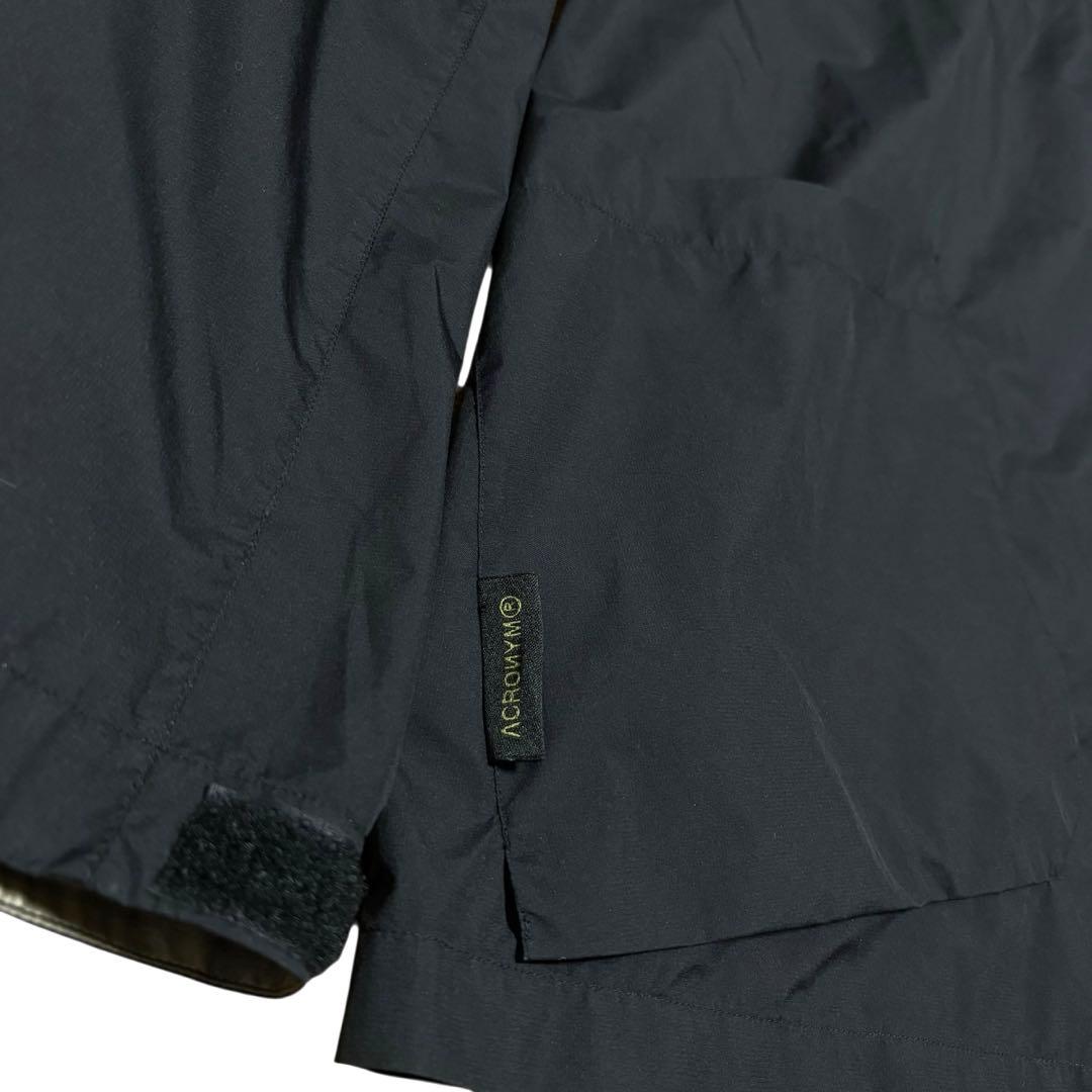ACRONYM/WS-J24/ゴアテックス/ノーカラージャケット/黒/XL