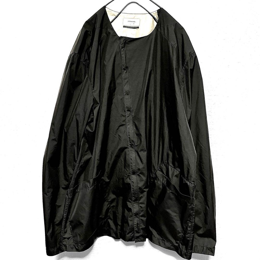 ACRONYM/WS-J24/ゴアテックス/ノーカラージャケット/黒/XL