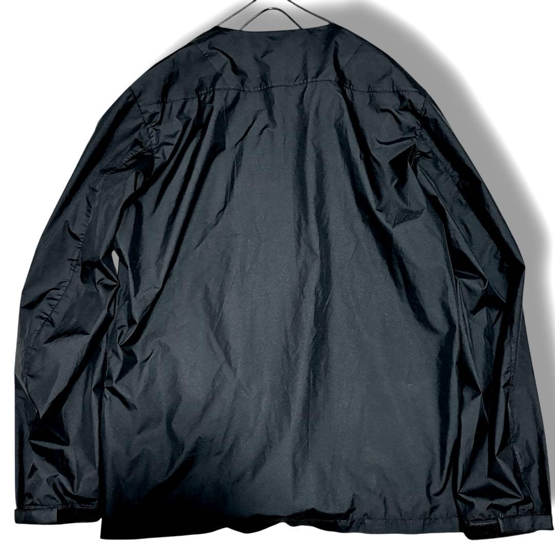 ACRONYM/WS-J24/ゴアテックス/ノーカラージャケット/黒/XL