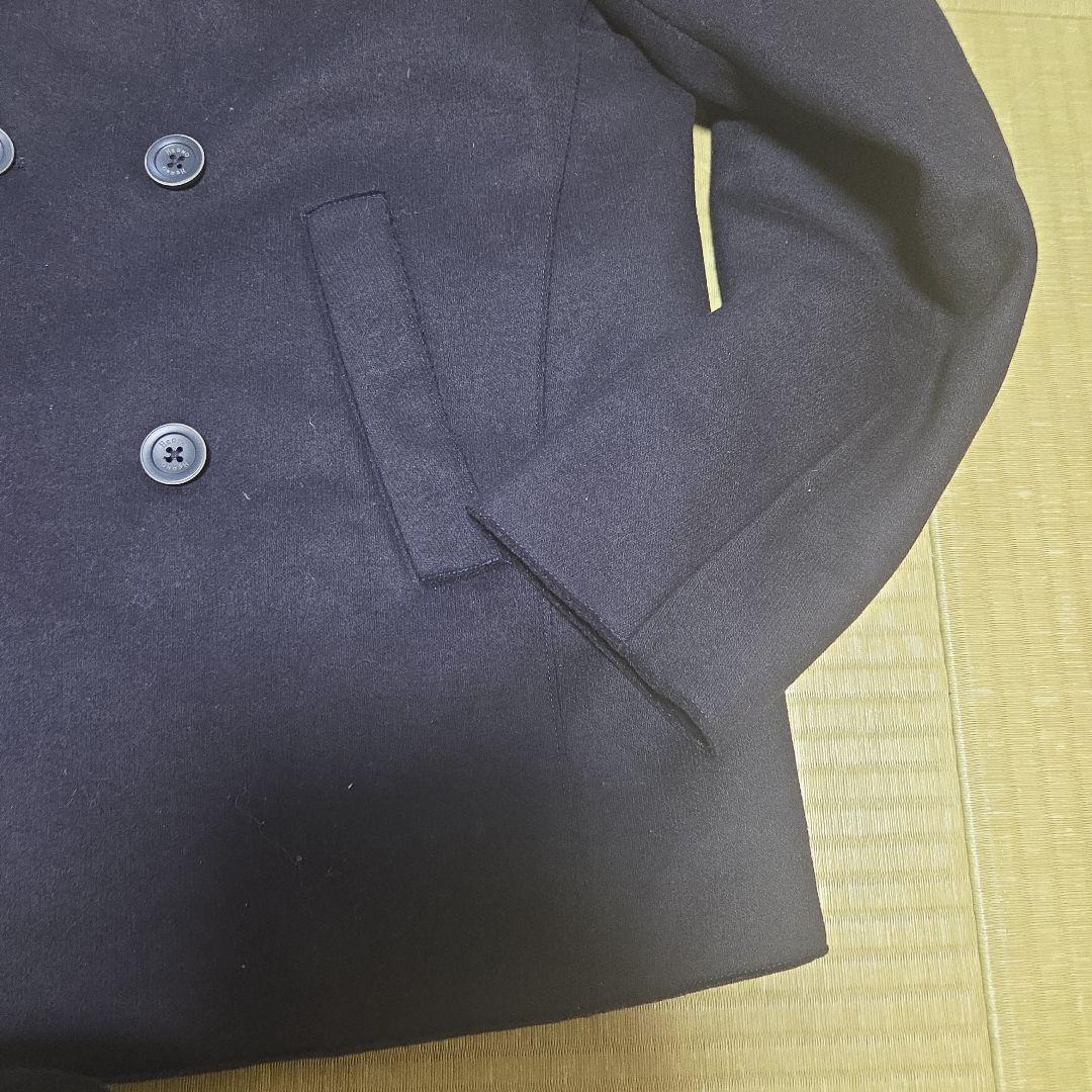 HERNO サイズ52 IN-TECH 代替ダウン Pコート 防寒 ウール 紺