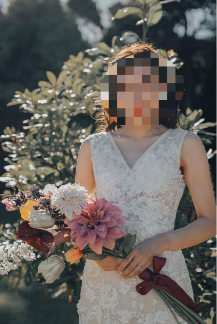 ウェディングドレス　前撮りドレス　マーメイドドレス