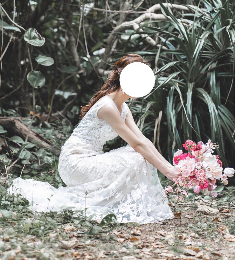 ウェディングドレス　前撮りドレス　マーメイドドレス