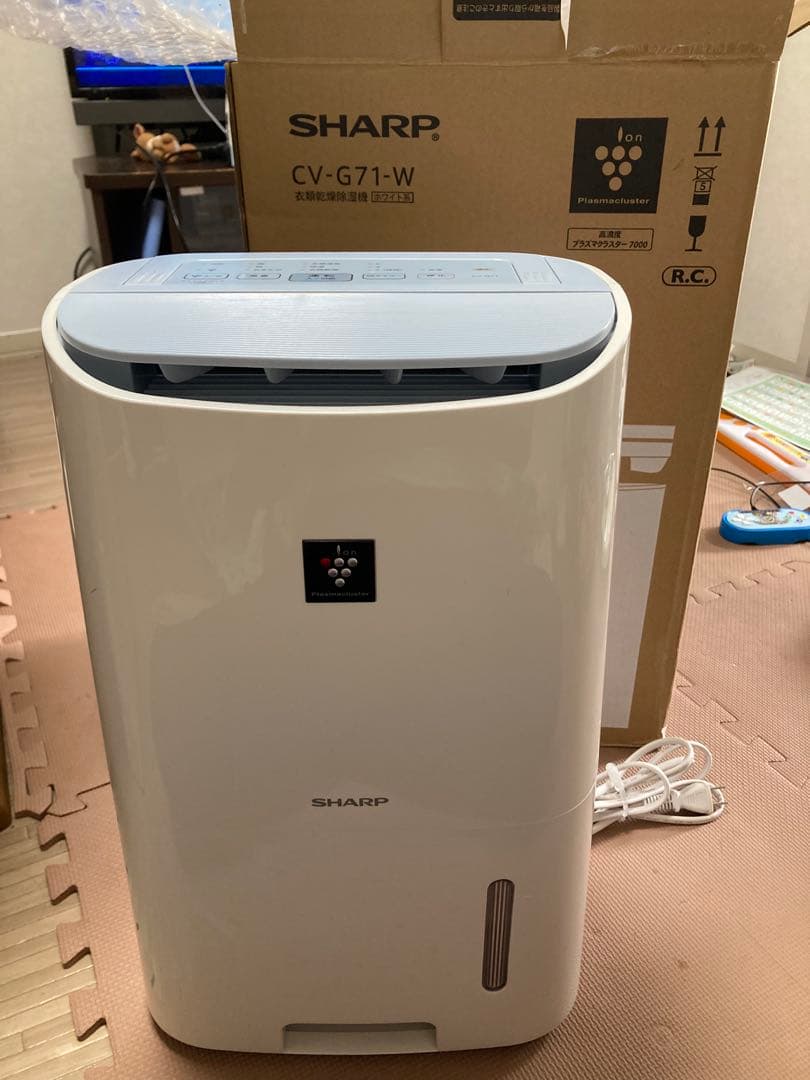 SHARP CV-G71-W 除湿機