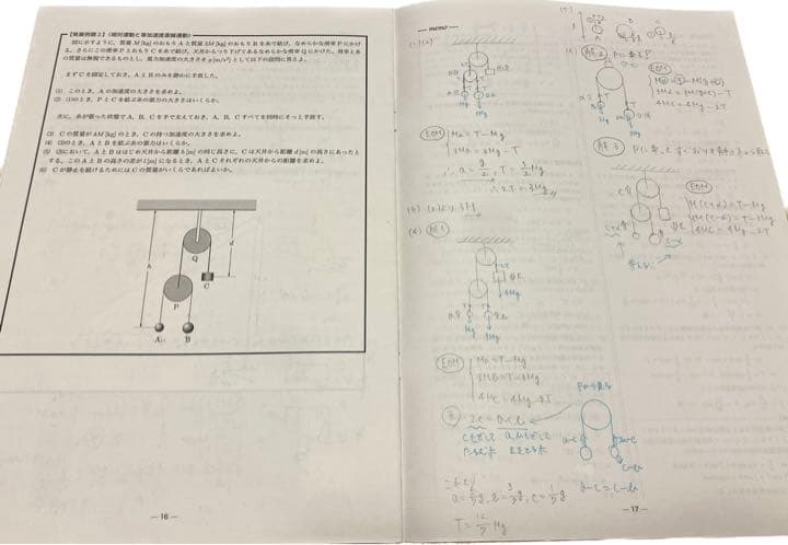 【非売品】鉄緑会 高３物理 授業冊子 久保先生