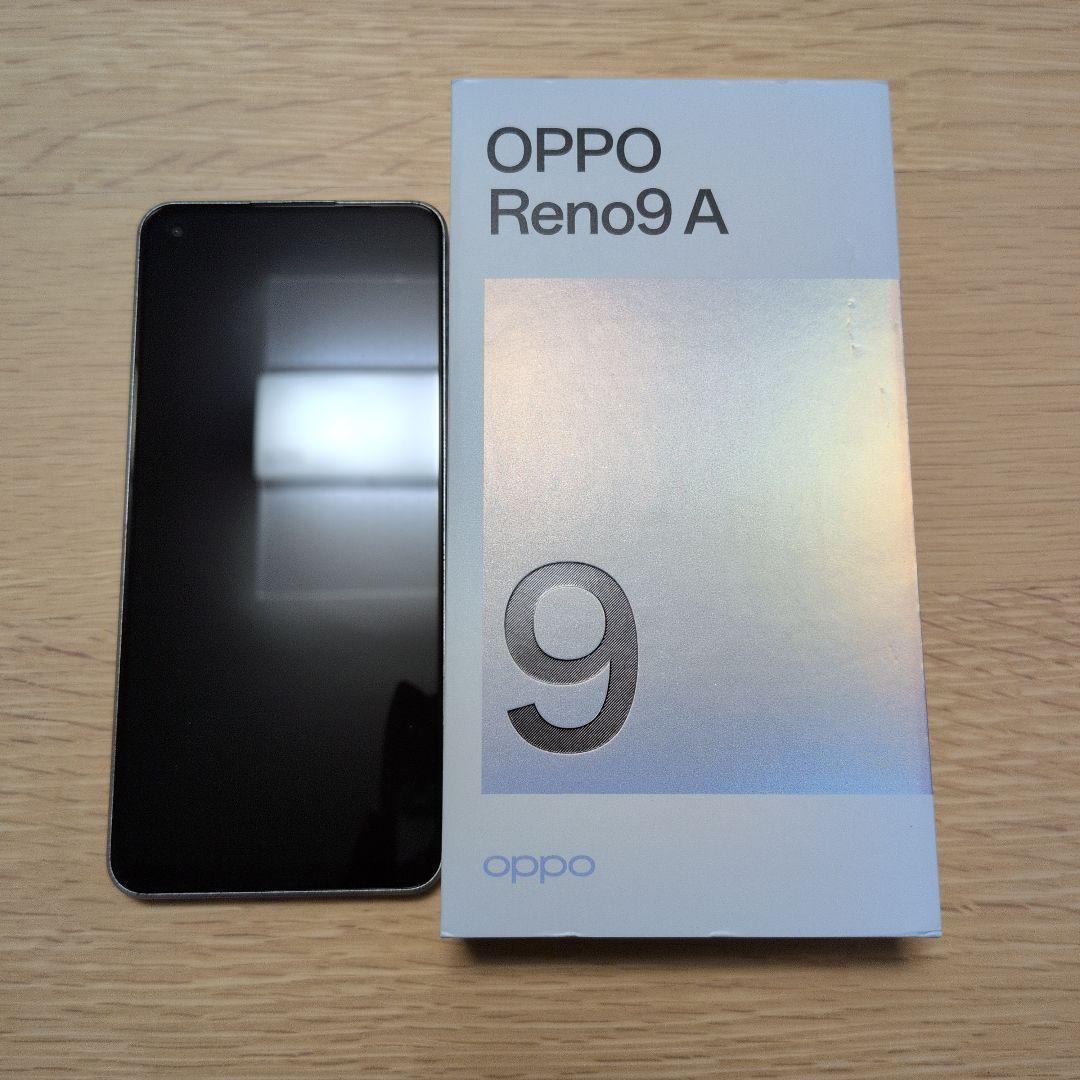 OPPO Reno9A 本体 ムーンホワイト128G