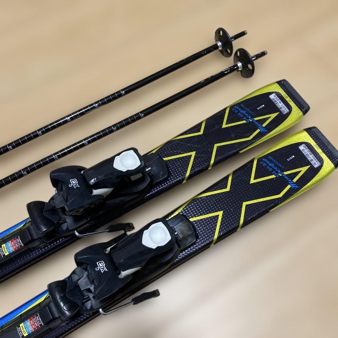 サロモン　ジュニア　スキー板130㎝　3点セット