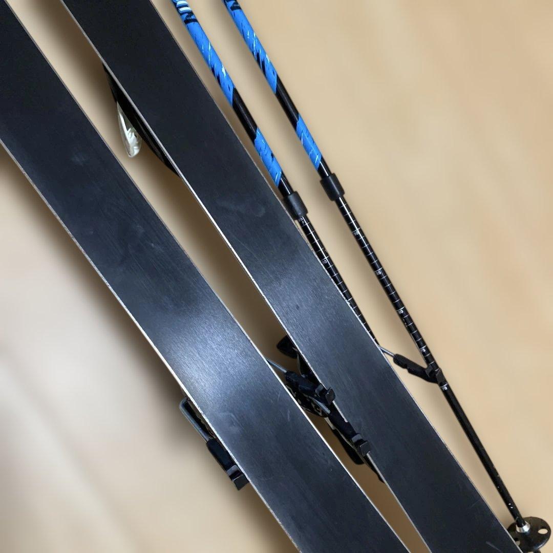 サロモン　ジュニア　スキー板130㎝　3点セット