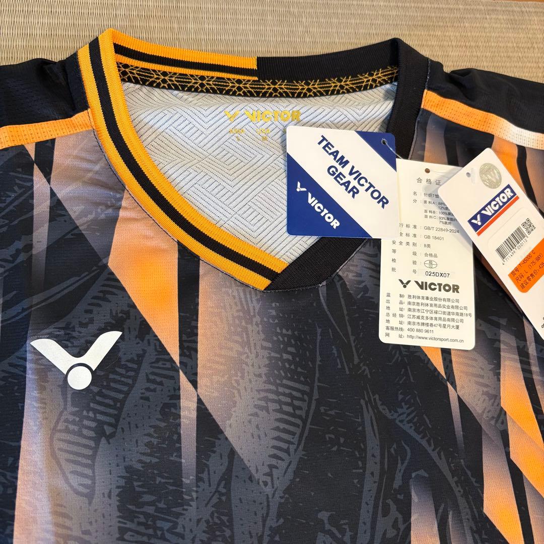 【奈良岡功大着用モデル】victor 上下セットアップLサイズ日本代表ヨネックス