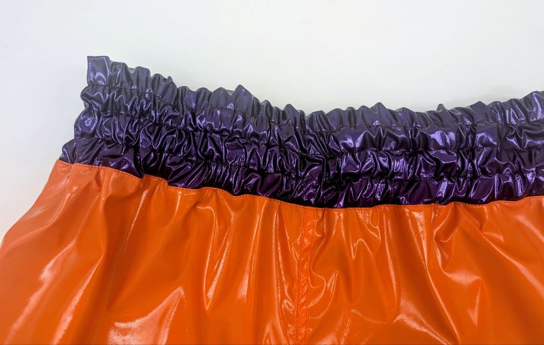 試合用に！SSサイズ（ジュニア又はレディース）エナメル生地のボクシングトランクス