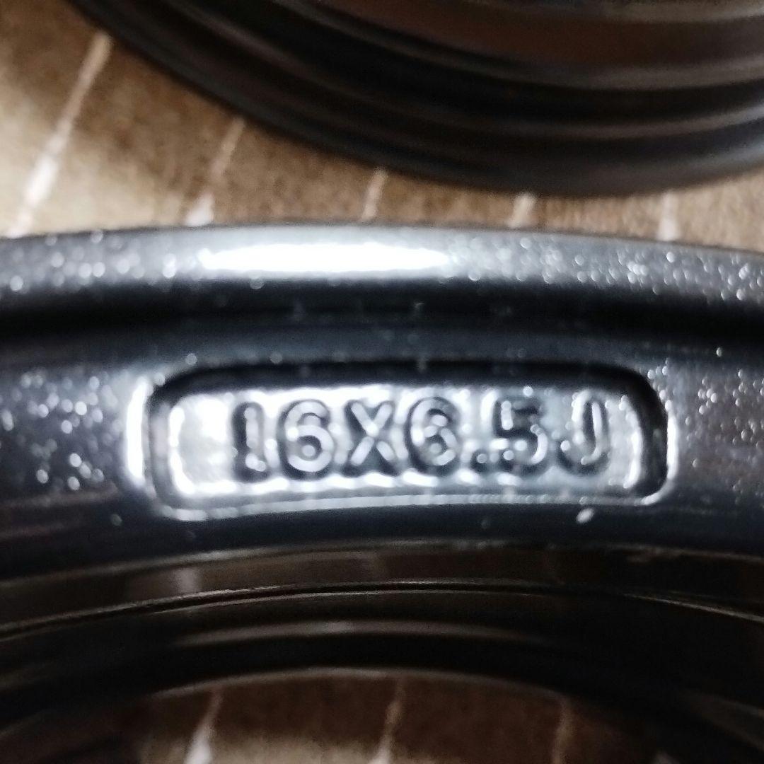 16インチ汎用アルミホイール4本セット　美品　※送料無料　まるりん専用