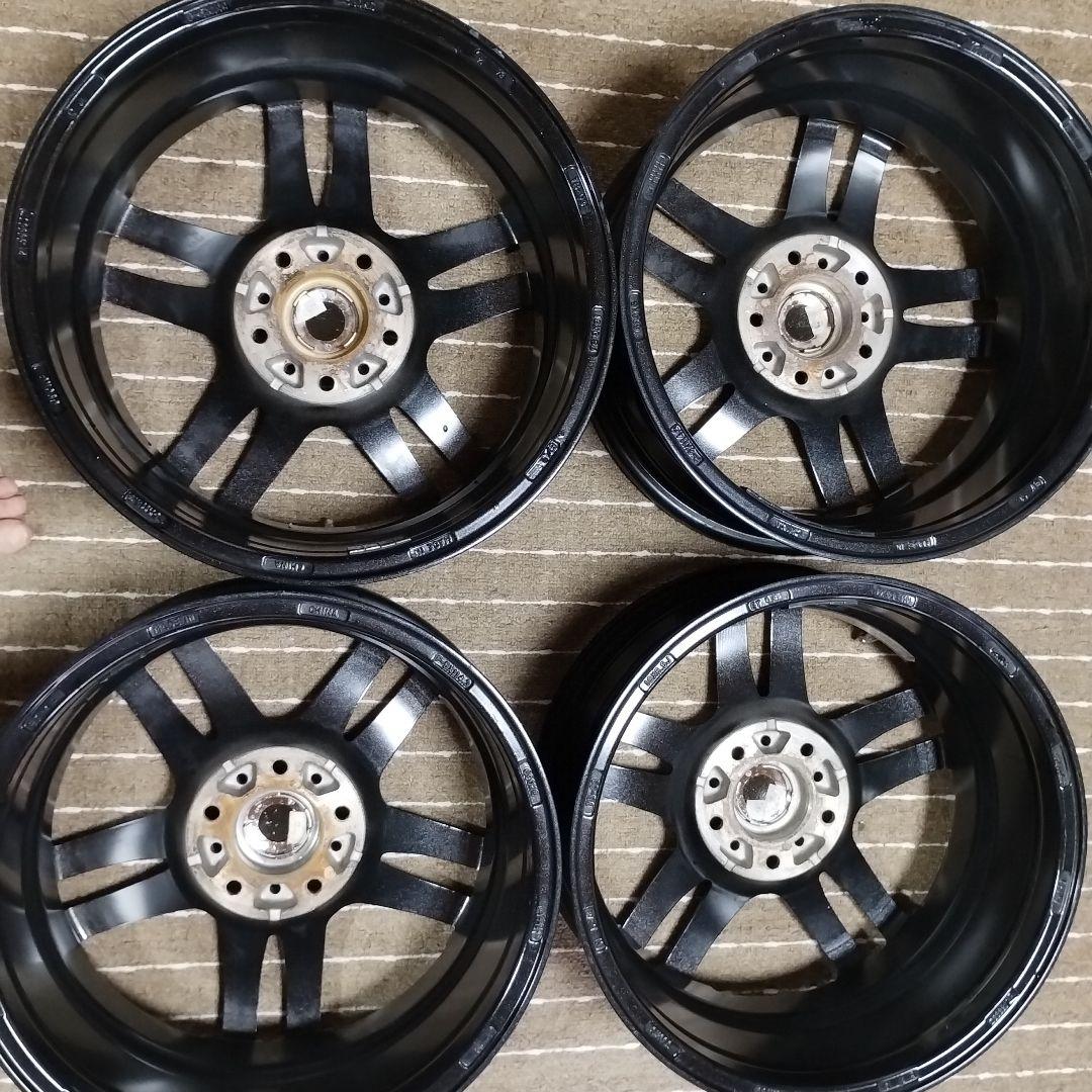 16インチ汎用アルミホイール4本セット　美品　※送料無料　まるりん専用