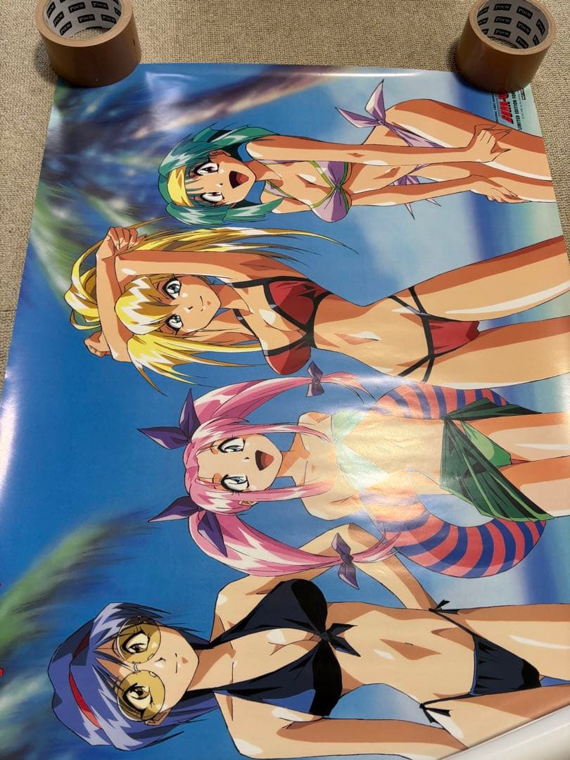 当時物　販促　告知　アニメポスター　大量まとめ売り