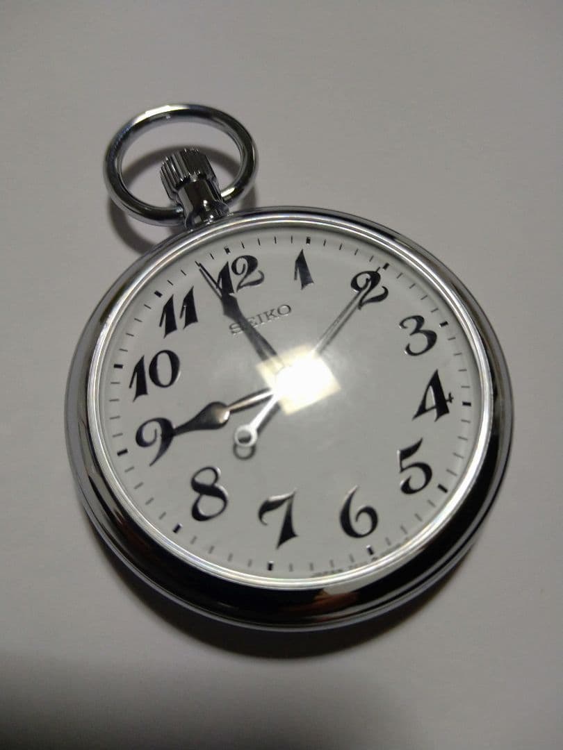 【最終￥値下げ!】[SEIKO] 懐中時計 7C11-0010 (稼動品)