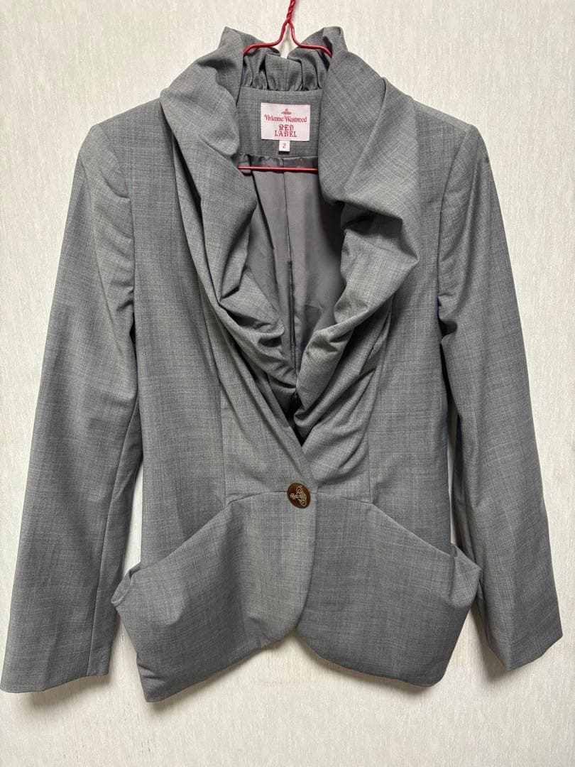 Vivienne Westwood RED LABEL 変形ジャケット　グレー