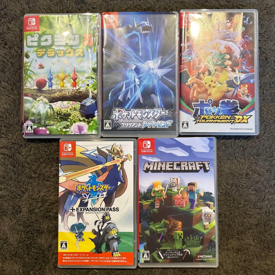 Nintendo Switch ゲームソフト 5本セット！バラ売り可！