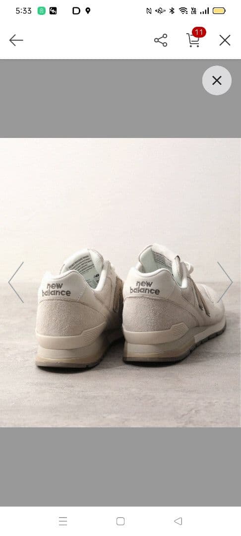 JOURNALSTANDARDrelume　ニューバランス996　スニーカー