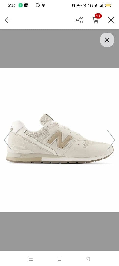 JOURNALSTANDARDrelume　ニューバランス996　スニーカー