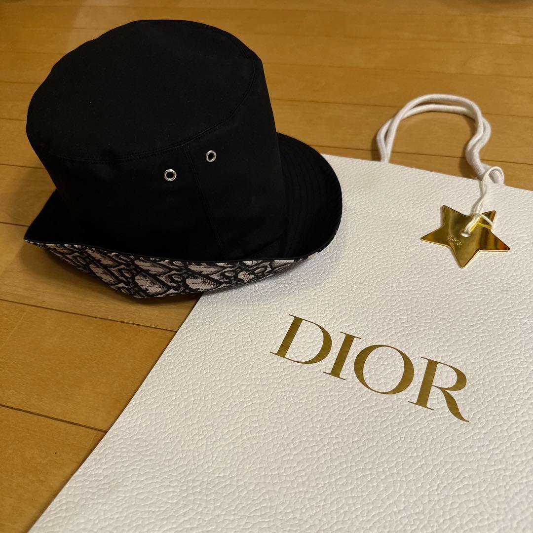 Dior★ディオール★バケットハット★リバーシブル★ブラック