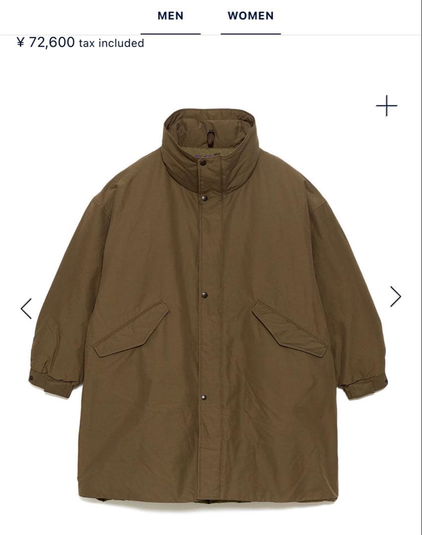 ジャケット・アウター THENORTHFACE Double Peak Field Down Coat