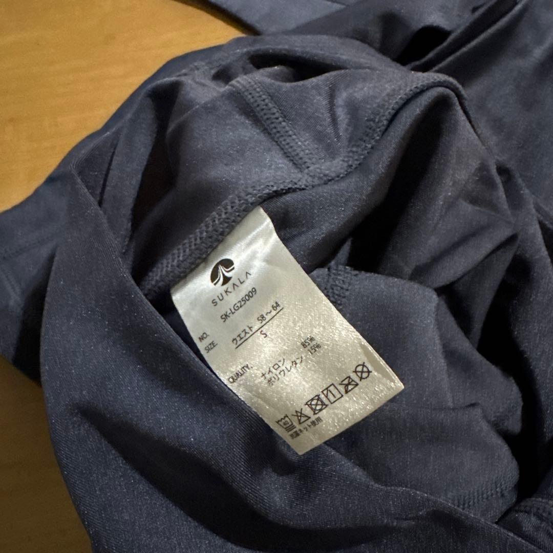 ラバ　今年ダークブルー ヨガウェア セット