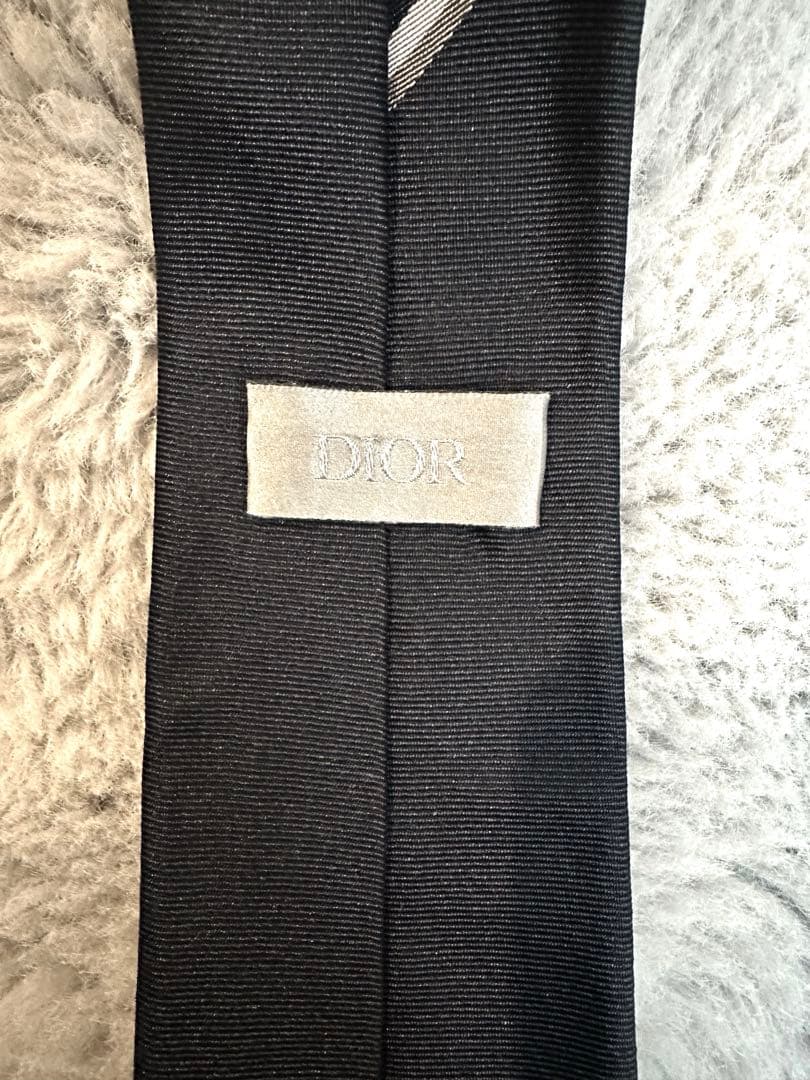 Christian Dior ネクタイ　シルク　オブリーク柄
