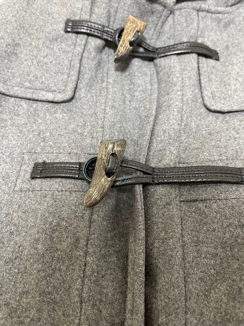 BURBERRY BLACK LABEL グレー ダッフルコート Lサイズ