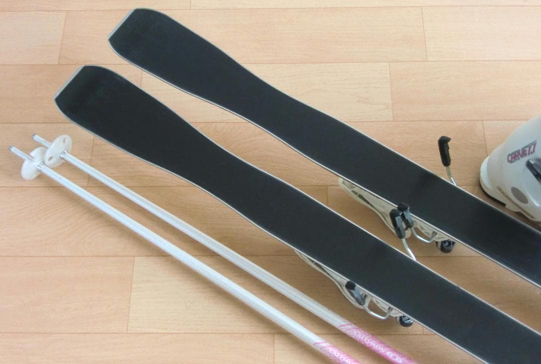 ■■送料無料■ロシニョール■女性用スキー4点セット■146/24.5■WAX済■