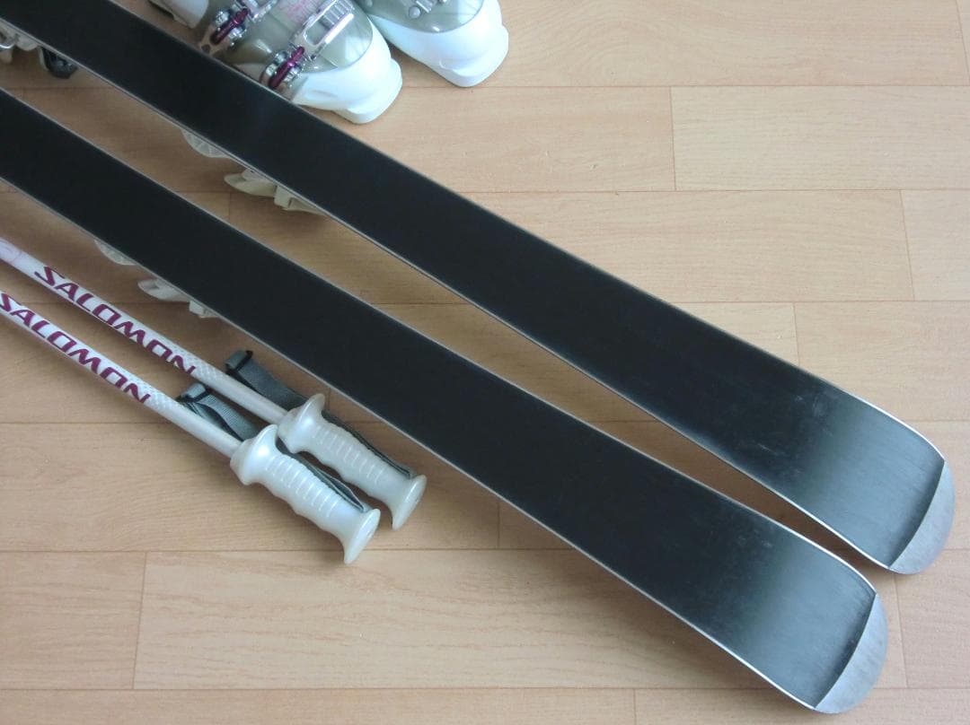 ■■送料無料■ロシニョール■女性用スキー4点セット■146/24.5■WAX済■