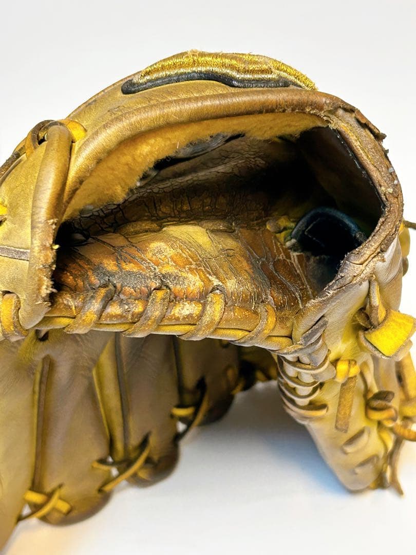 【オイルメンテ済・即使用可！】ミズノプロ 硬式グローブ ピッチャー用