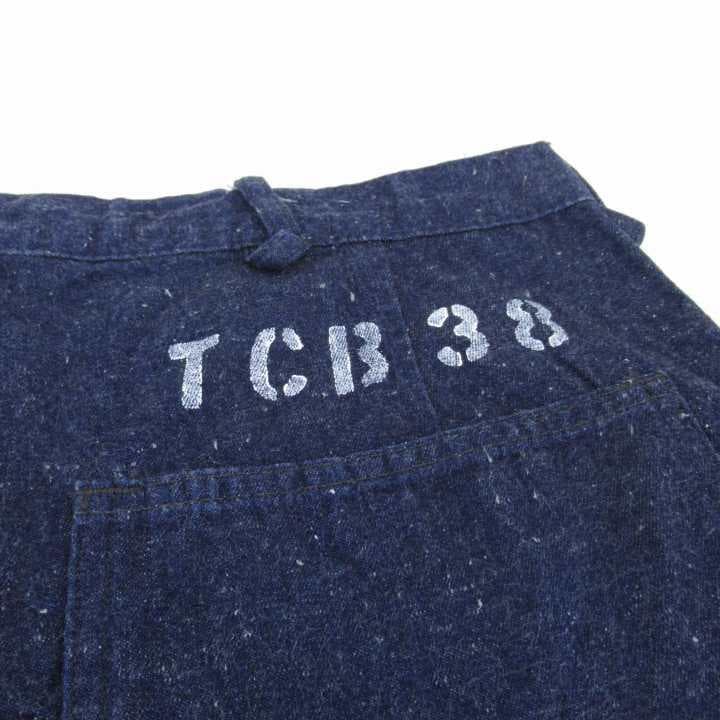 TCB jeans SEAMENS TROUSERS USN デッキパンツ 38
