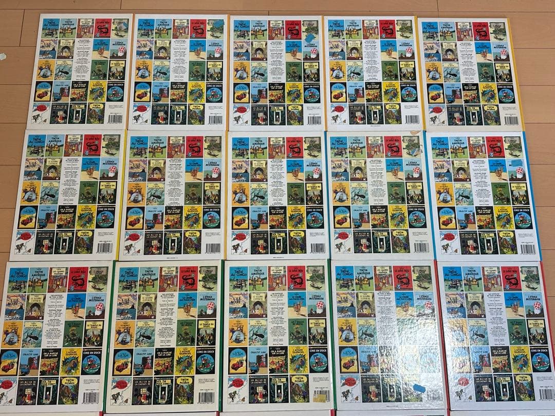 【新品未使用】超希少★ タンタンの冒険 フランス語 22冊