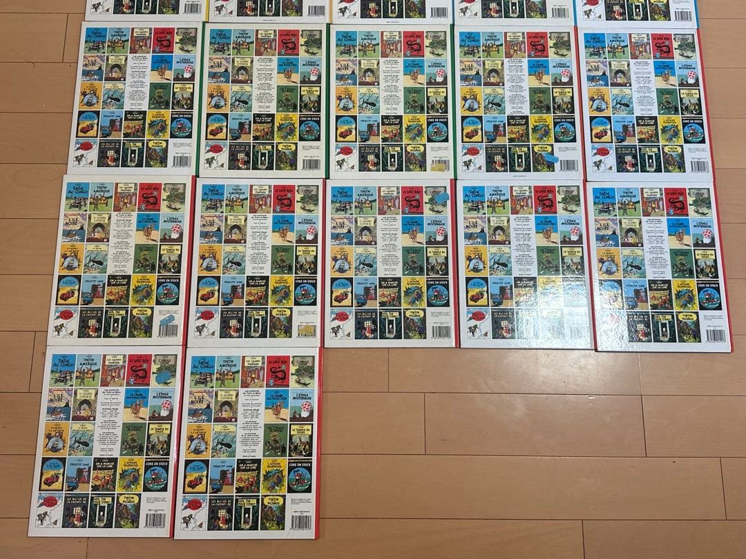 【新品未使用】超希少★ タンタンの冒険 フランス語 22冊