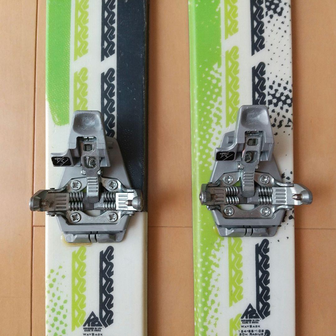 K2 Wayback88 バックカントリースキーセット シール付属