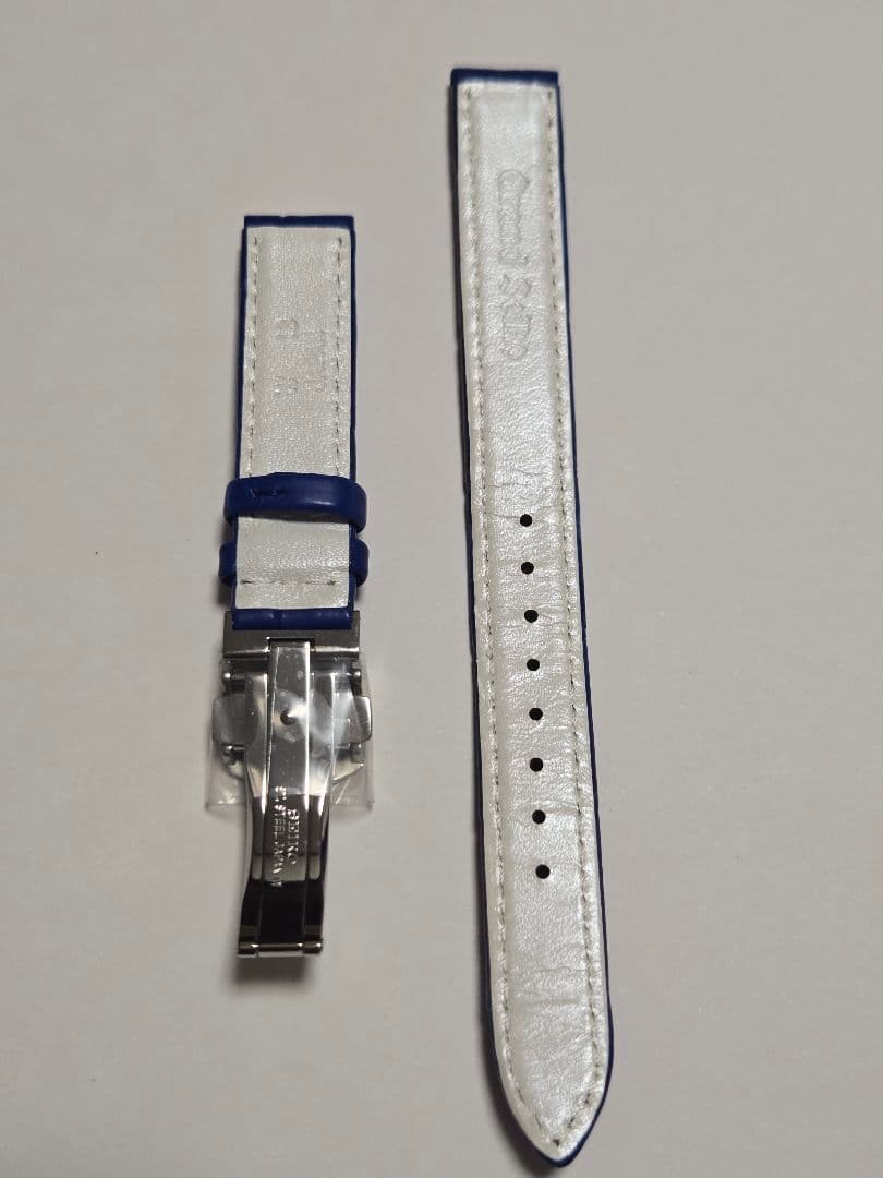 【グランドセイコー】レディース用 革バンド(クロコダイル)とDバックル