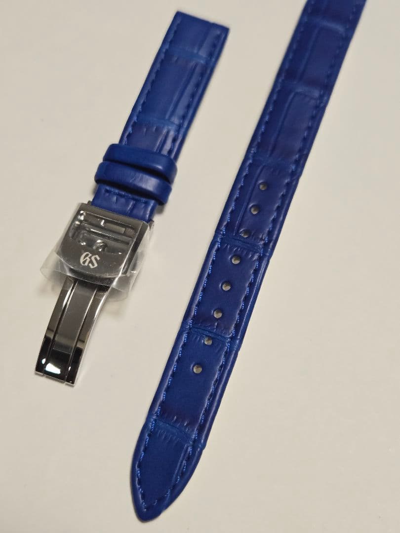 【グランドセイコー】レディース用 革バンド(クロコダイル)とDバックル