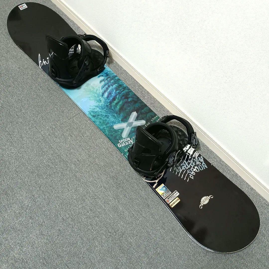 スノーボードセット SPOON 150cm Galaxy HEAD Lサイズ