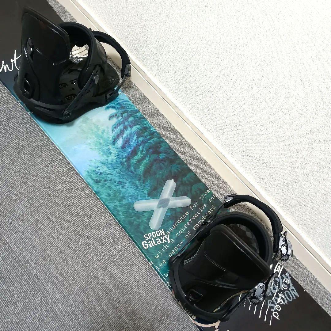 スノーボードセット SPOON 150cm Galaxy HEAD Lサイズ
